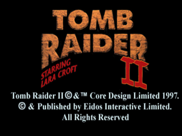 Tomb Raider II - PlayStation 1 (PS1) Game