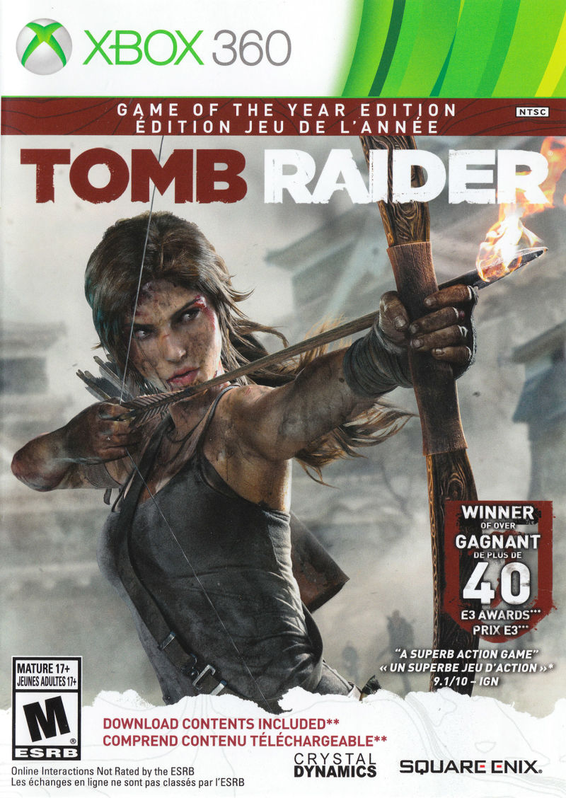 Tomb Raider: Game of the Year Edition - Xbox 360 Game