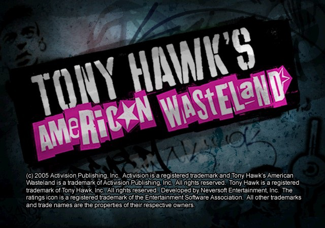 Tony Hawk's American Wasteland (Greatest Hits) - PlayStation 2 (PS2) Game