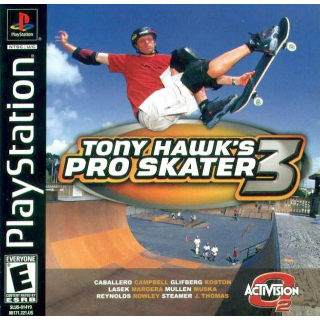 Tony Hawk's Pro Skater 3 - PlayStation 1 (PS1) Game Complete - YourGamingShop.com - Buy, Sell, Trade Video Games Online. 120 Day Warranty. Satisfaction Guaranteed.