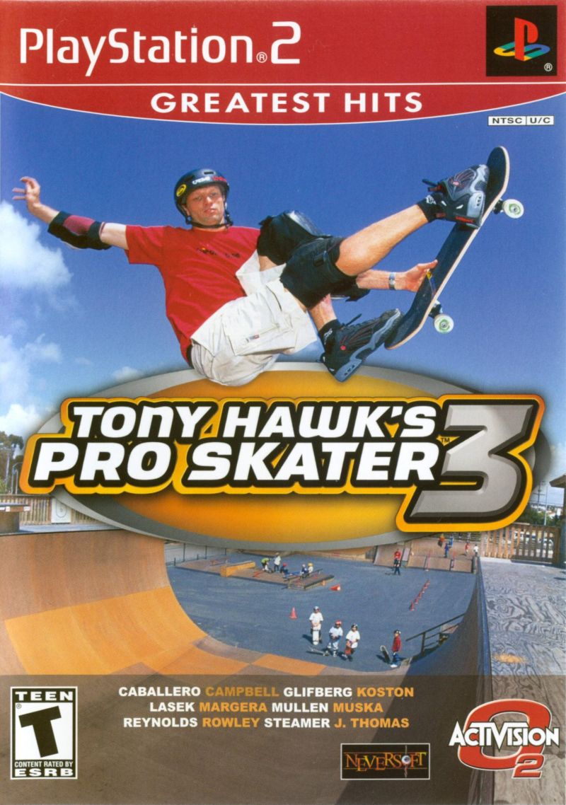 Tony Hawk's Pro Skater 3 (Greatest Hits) - PlayStation 2 (PS2) Game