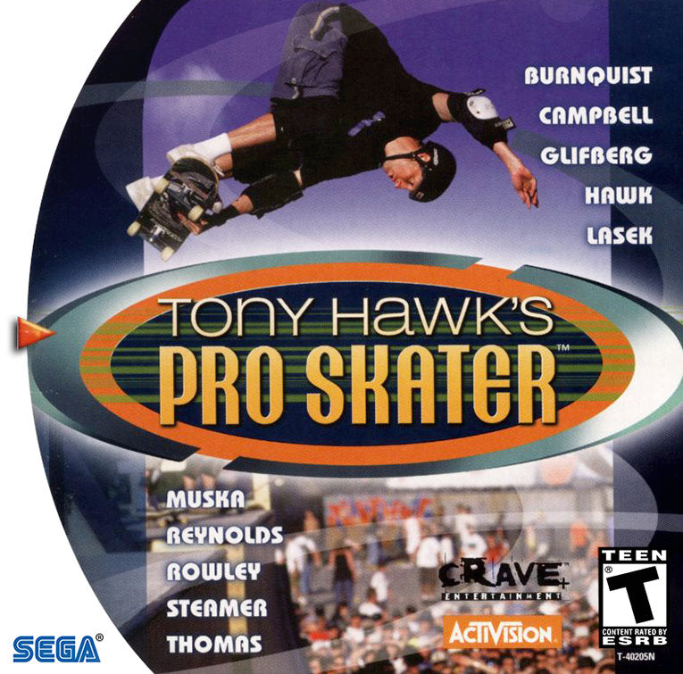 Tony Hawk's Pro Skater - Sega Dreamcast Game