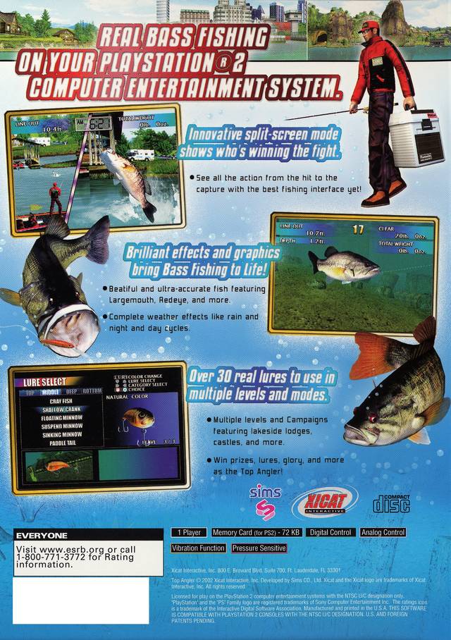 Top Angler - PlayStation 2 (PS2) Game