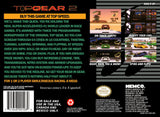 Top Gear 2 - Super Nintendo (SNES) Game Cartridge