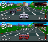 Top Gear - Super Nintendo (SNES) Game Cartridge