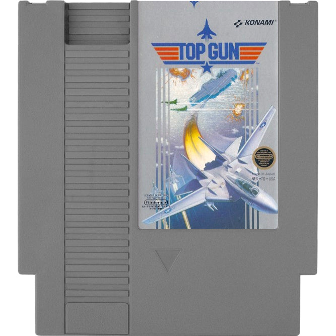 Top Gun - Authentic NES Game Cartridge