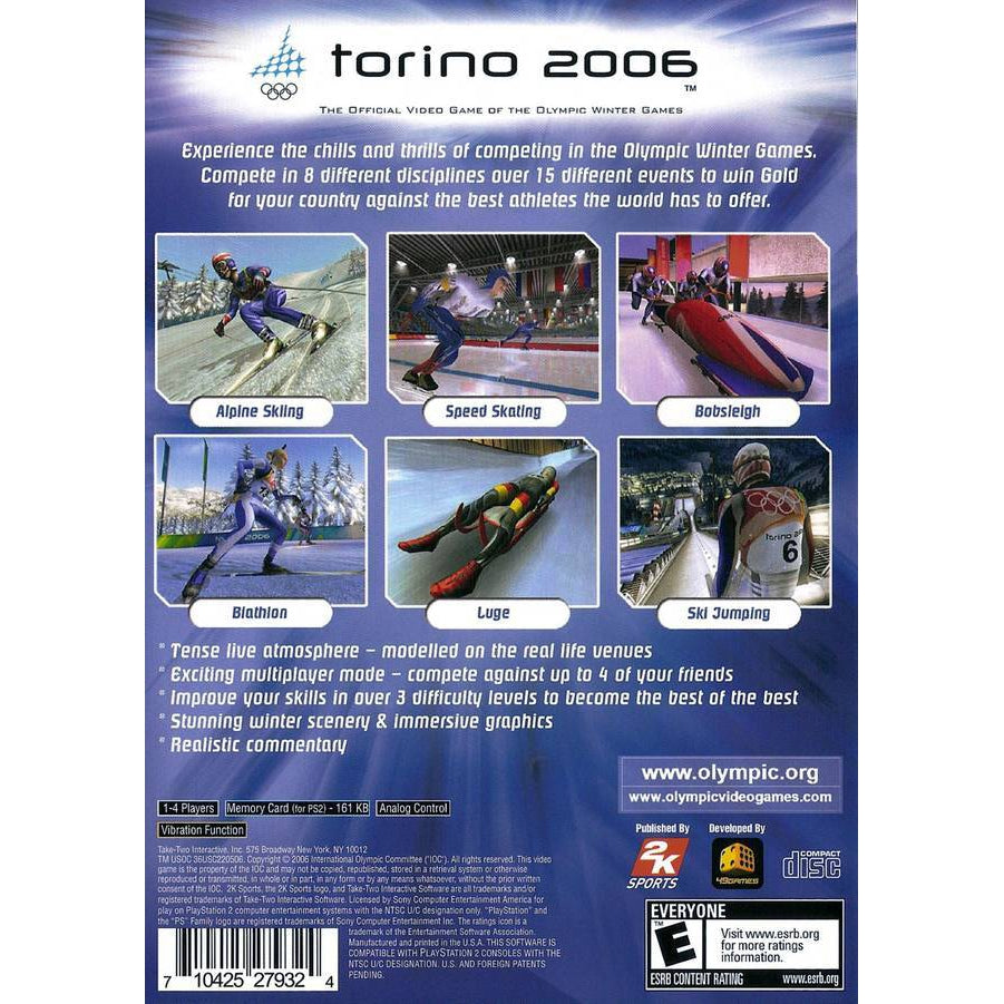 Torino 2006 - PlayStation 2 (PS2) Game Complete - YourGamingShop.com - Buy, Sell, Trade Video Games Online. 120 Day Warranty. Satisfaction Guaranteed.