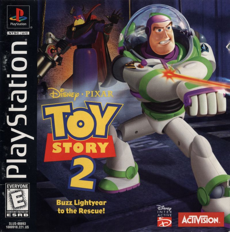 Toy Story 2: Buzz Lightyear to the Rescue! - PlayStation 1 (PS1) Game
