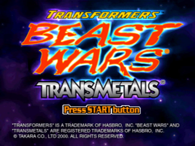 Transformers: Beast Wars Transmetals - PlayStation 1 (PS1) Game