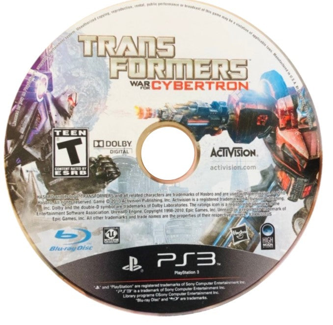 Transformers: Fall of Cybertron - PlayStation 3 (PS3) Game