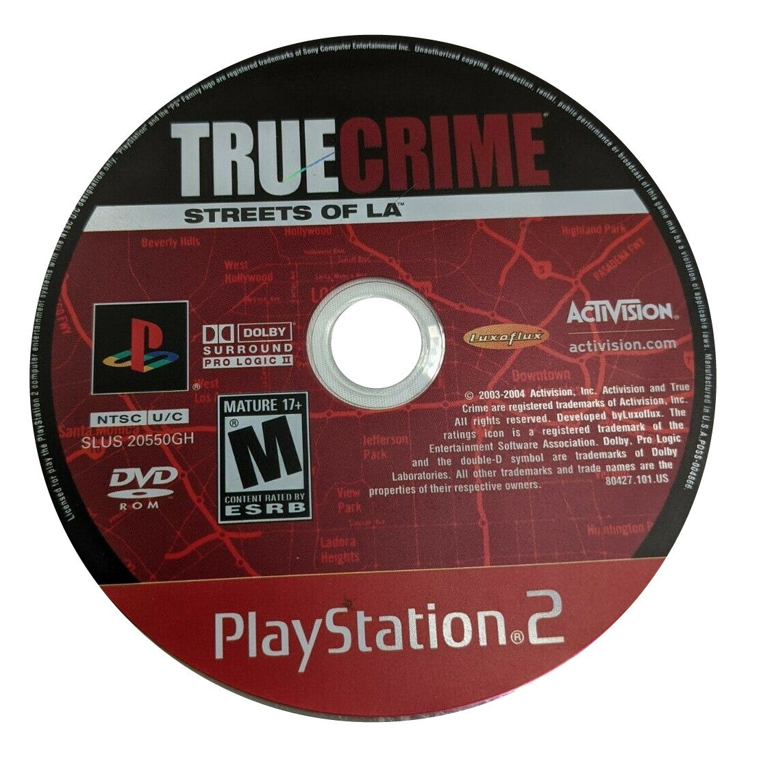 True Crime: Streets of LA (Greatest Hits) - PlayStation 2 (PS2) Game