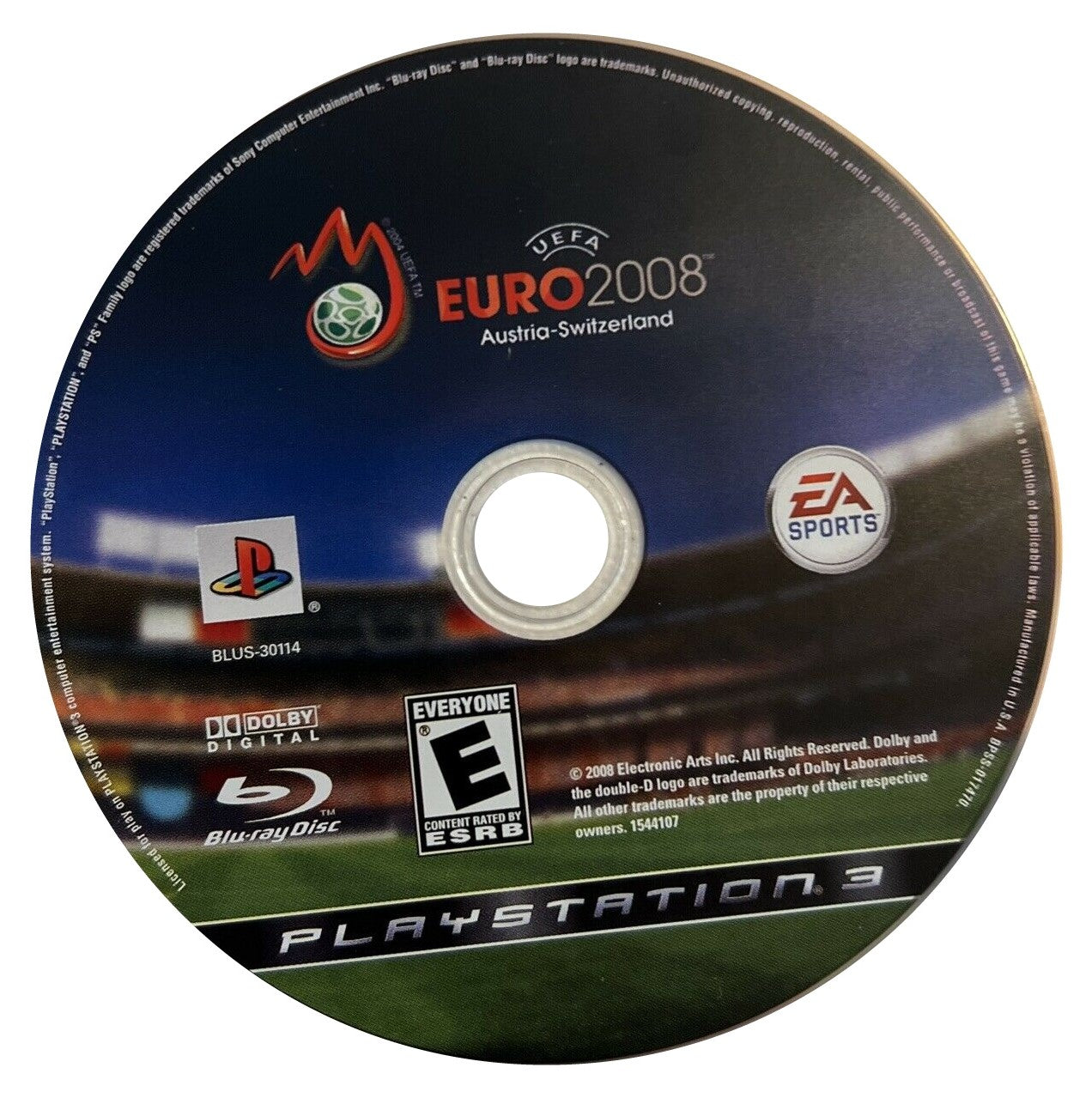 UEFA Euro 2008 - PlayStation 3 (PS3) Game