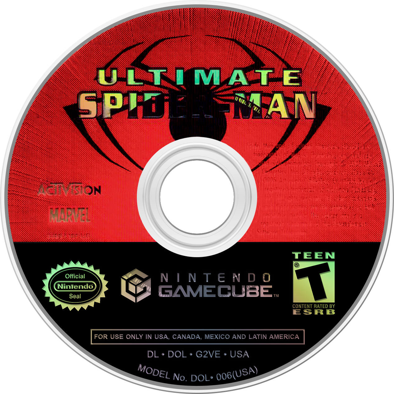Ultimate Spider-Man - Nintendo GameCube Game