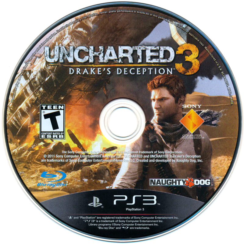 Uncharted 3: Drake's Deception - PlayStation 3 (PS3) Game