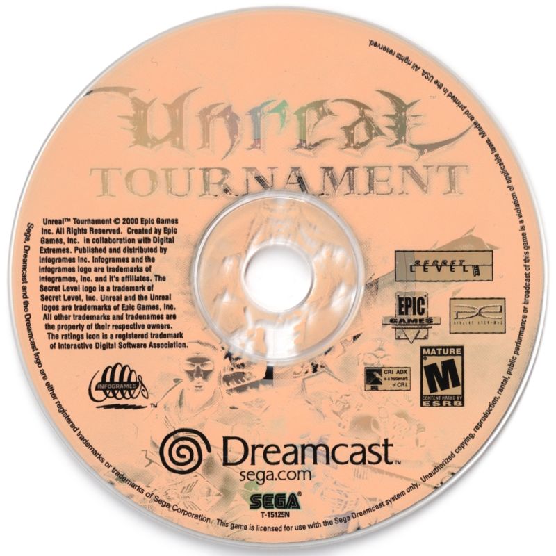 Unreal Tournament  - Sega Dreamcast Game Complete - YourGamingShop.com - Buy, Sell, Trade Video Games Online. 120 Day Warranty. Satisfaction Guaranteed.