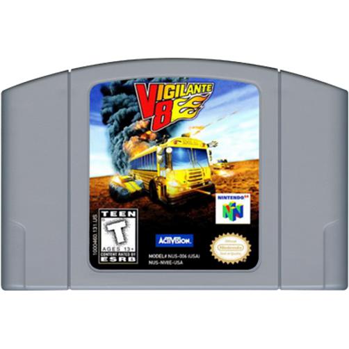 Vigilante 8 - Authentic Nintendo 64 (N64) Game Cartridge - YourGamingShop.com - Buy, Sell, Trade Video Games Online. 120 Day Warranty. Satisfaction Guaranteed.