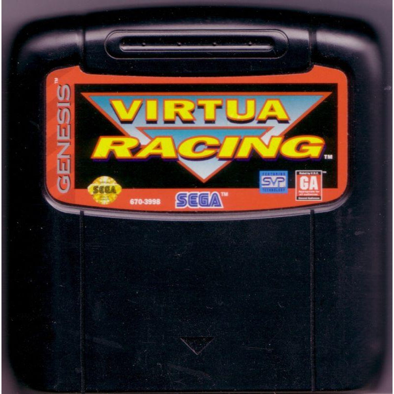 Virtua Racing - Sega Genesis Game - YourGamingShop.com - Buy, Sell, Trade Video Games Online. 120 Day Warranty. Satisfaction Guaranteed.