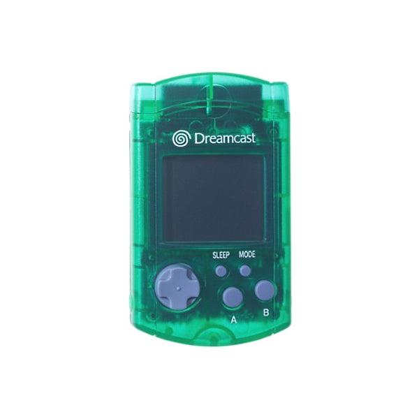 Sega Dreamcast VMU - Transparent Green - YourGamingShop.com - Buy, Sell, Trade Video Games Online. 120 Day Warranty. Satisfaction Guaranteed.