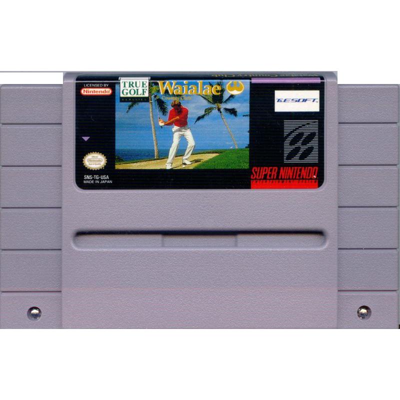 True Golf Classics: Waialae Country Club - Super Nintendo (SNES) Game Cartridge - YourGamingShop.com - Buy, Sell, Trade Video Games Online. 120 Day Warranty. Satisfaction Guaranteed.