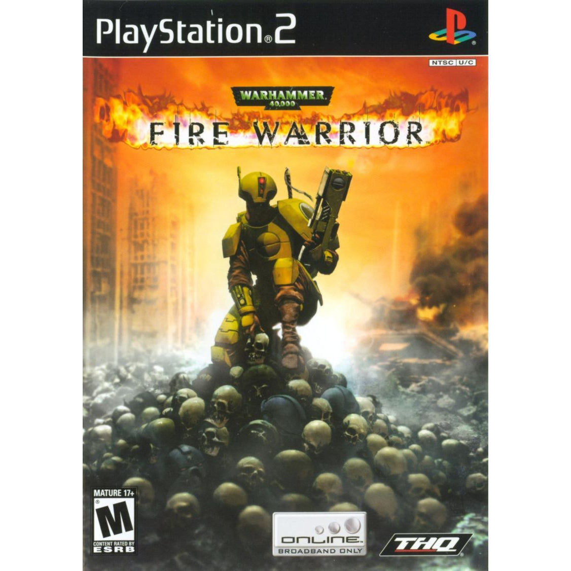 Warhammer 40,000: Fire Warrior - PlayStation 2 (PS2) Game Complete - YourGamingShop.com - Buy, Sell, Trade Video Games Online. 120 Day Warranty. Satisfaction Guaranteed.