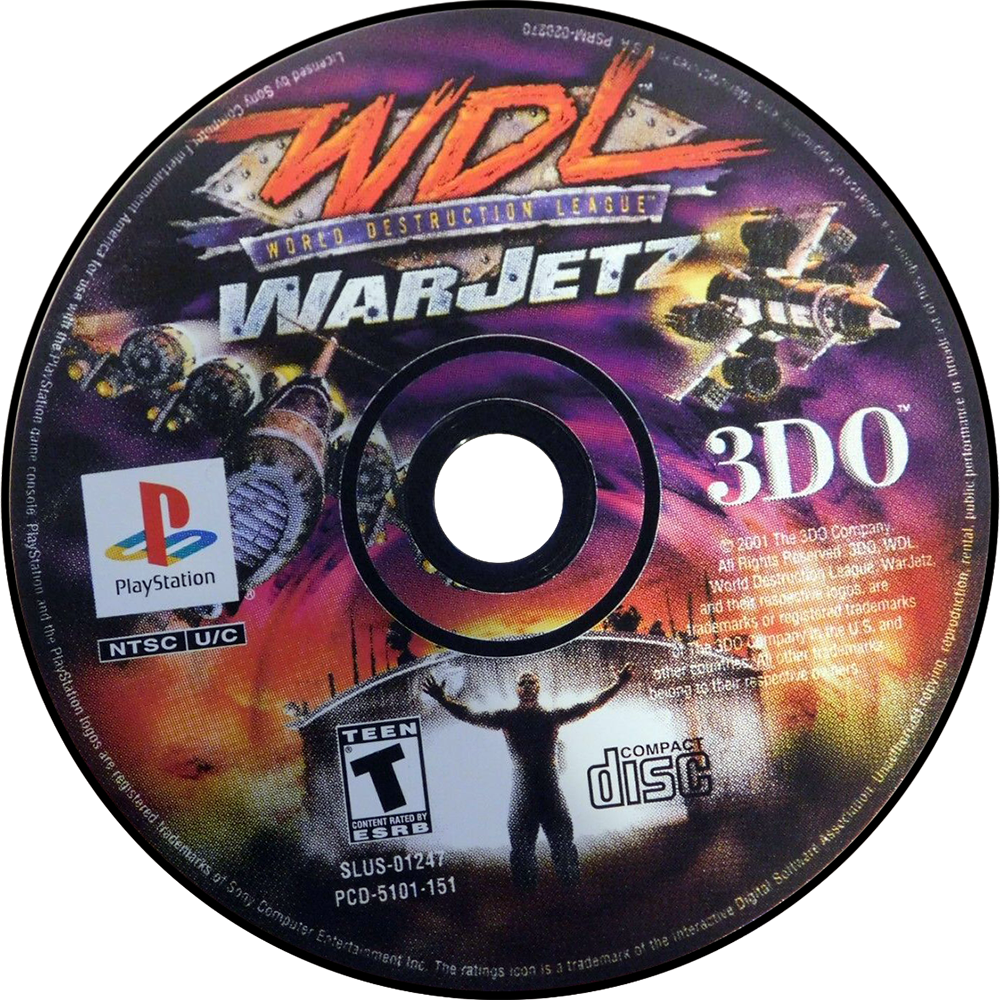 WarJetz - PlayStation 1 (PS1) Game