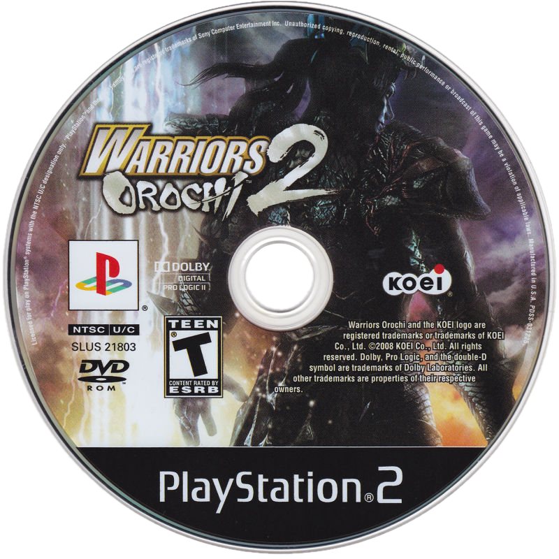 Warriors Orochi 2 - PlayStation 2 (PS2) Game