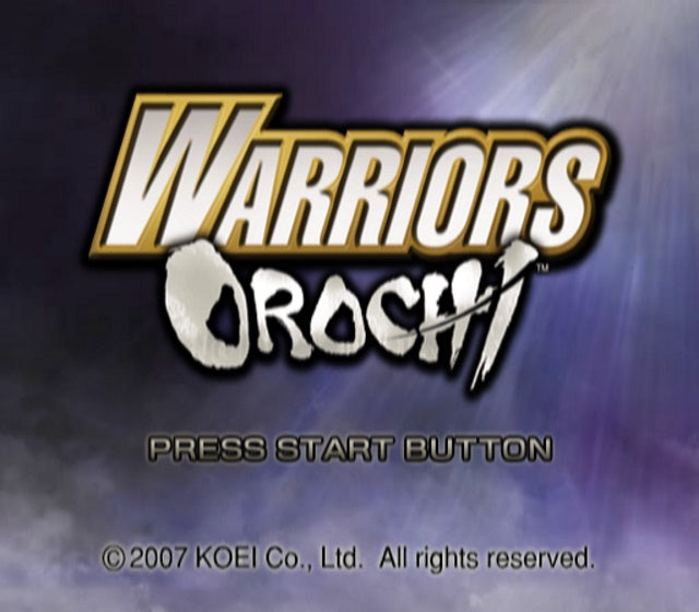 Warriors Orochi - PlayStation 2 (PS2) Game