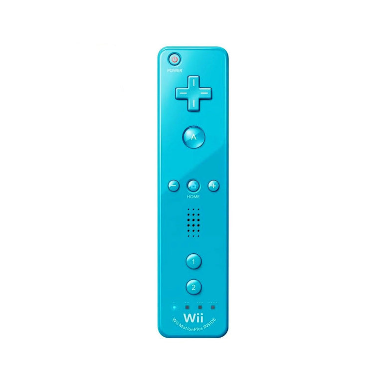 Nintendo Wii MotionPlus Remote Controller (Wiimote) - Blue