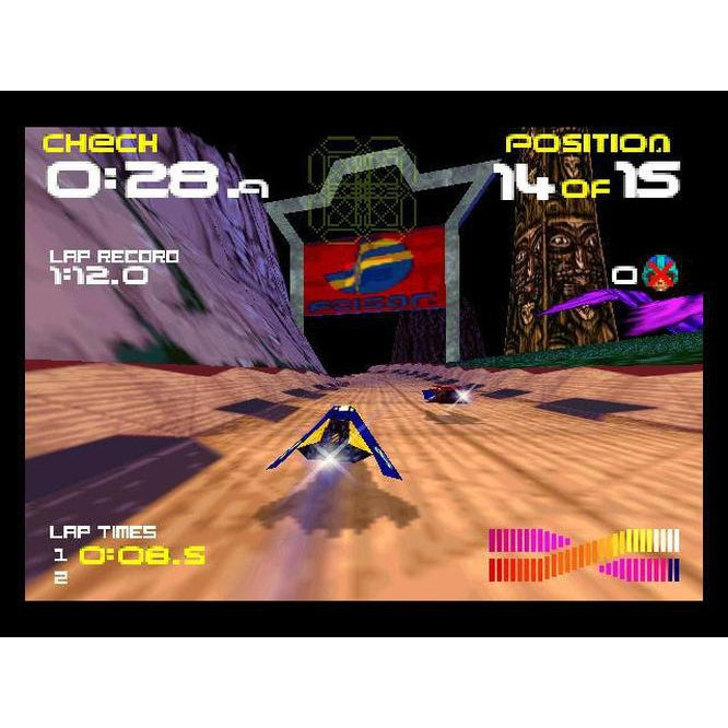 WipEout 64 - Authentic Nintendo 64 (N64) Game Cartridge - YourGamingShop.com - Buy, Sell, Trade Video Games Online. 120 Day Warranty. Satisfaction Guaranteed.