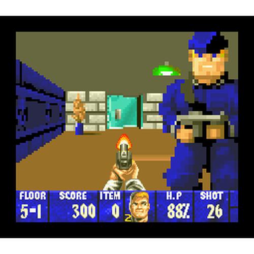 Wolfenstein 3D - Super Nintendo (SNES) Game Cartridge - YourGamingShop.com - Buy, Sell, Trade Video Games Online. 120 Day Warranty. Satisfaction Guaranteed.