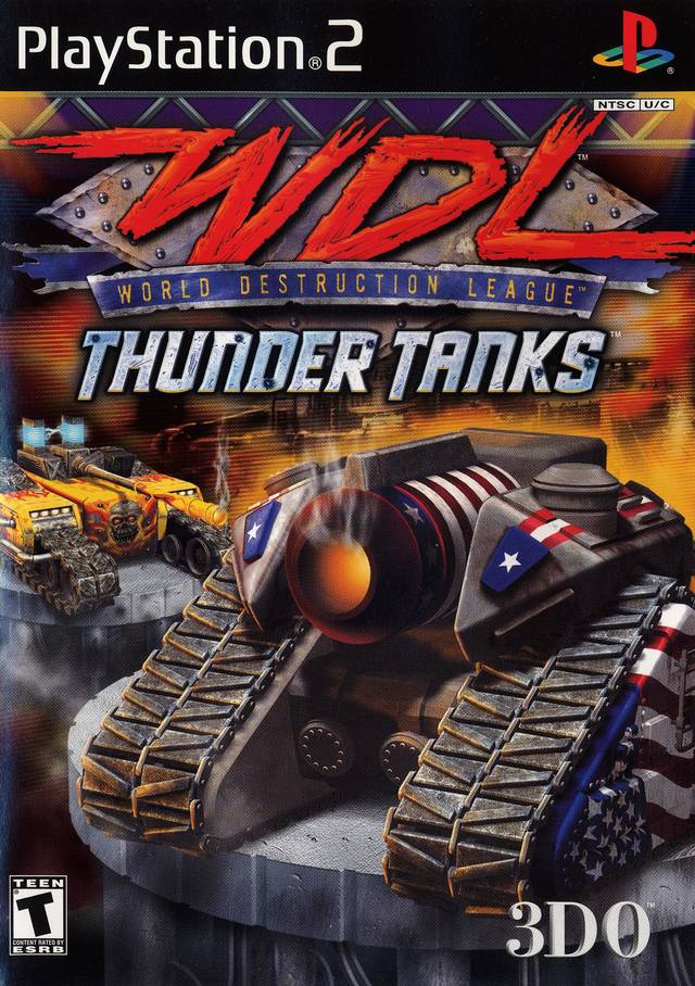 World Destruction League: Thunder Tanks - PlayStation 2 (PS2) Game
