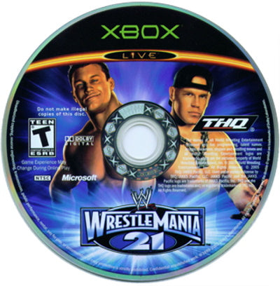 Wrestlemania 21 - Microsoft Xbox Game