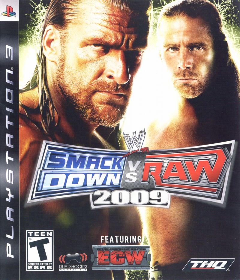 WWE SmackDown vs. Raw 2009 - PlayStation 3 (PS3) Game