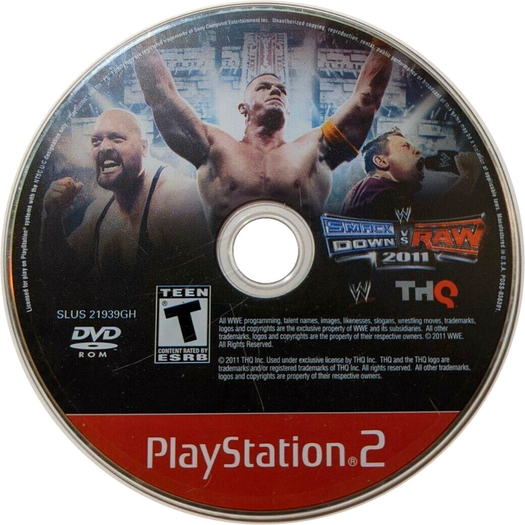 WWE Smackdown vs Raw 2011 (Greatest Hits) - PlayStation 2 (PS2) Game