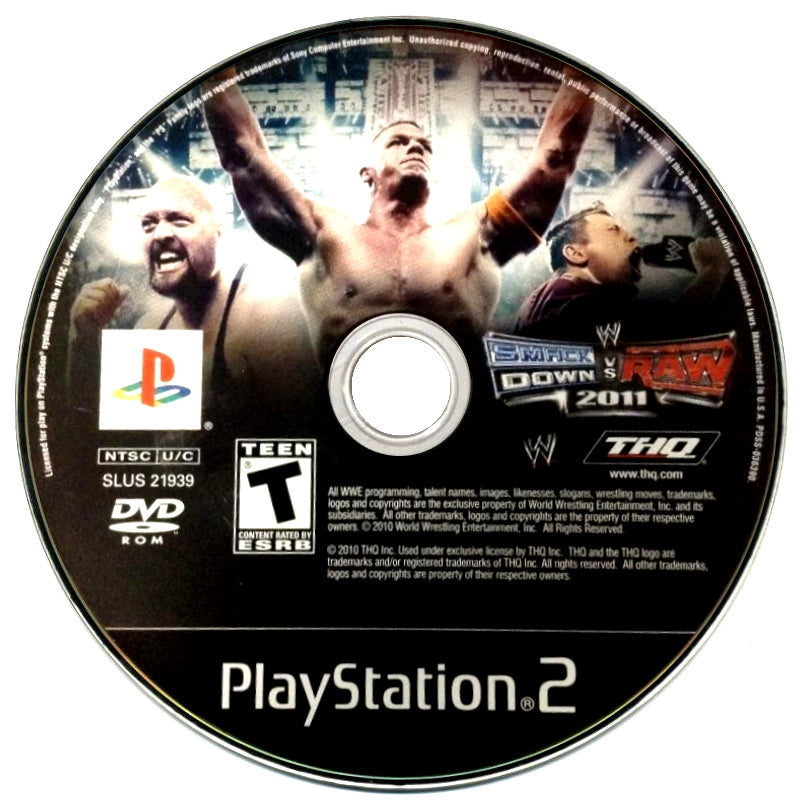 WWE Smackdown vs Raw 2011 - PlayStation 2 (PS2) Game