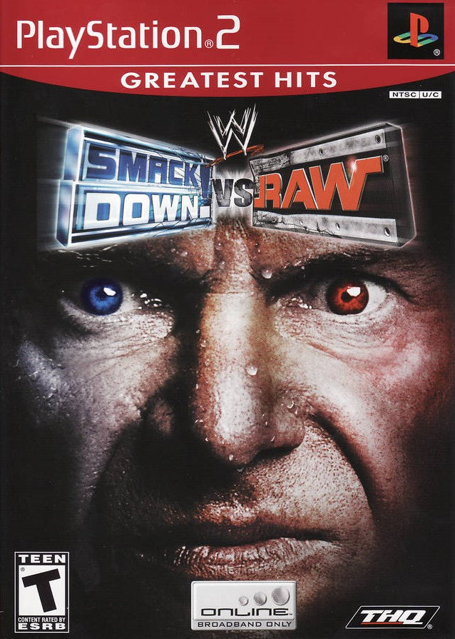 WWE Smackdown! vs Raw (Greatest Hits) - PlayStation 2 (PS2) Game