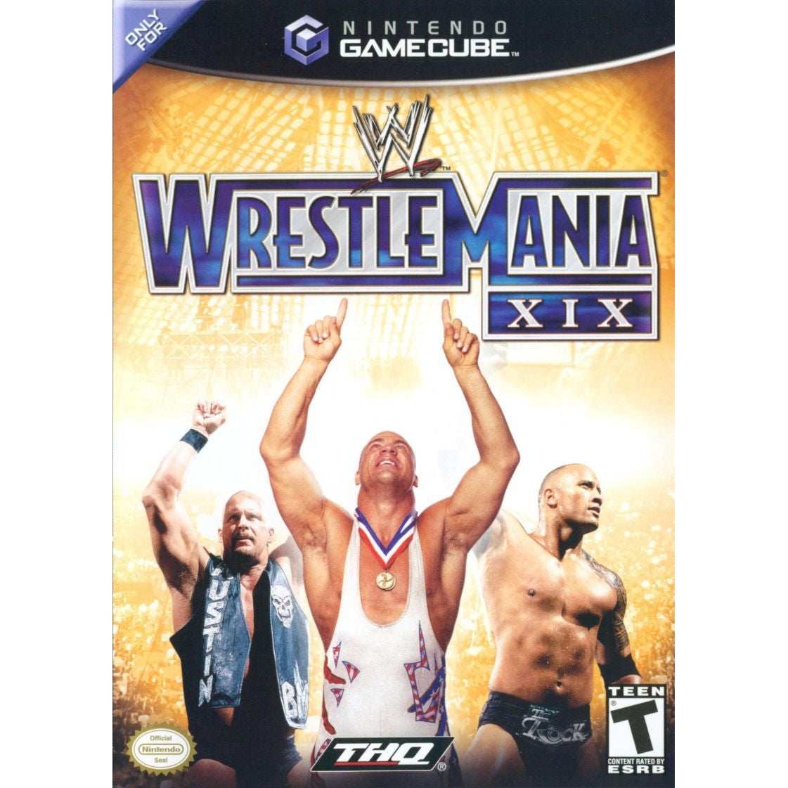 WWE WrestleMania XIX - GameCube Game - YourGamingShop.com - Buy, Sell, Trade Video Games Online. 120 Day Warranty. Satisfaction Guaranteed.