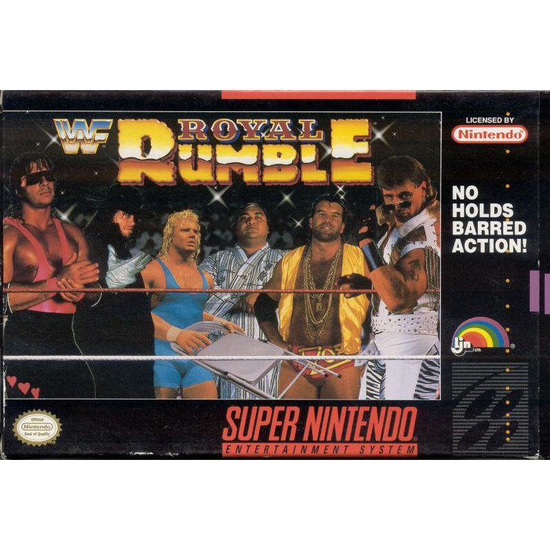 WWF Royal Rumble - Super Nintendo (SNES) Game Cartridge - YourGamingShop.com - Buy, Sell, Trade Video Games Online. 120 Day Warranty. Satisfaction Guaranteed.