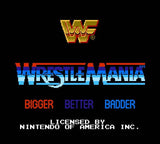 WWF WrestleMania - Authentic NES Game Cartridge