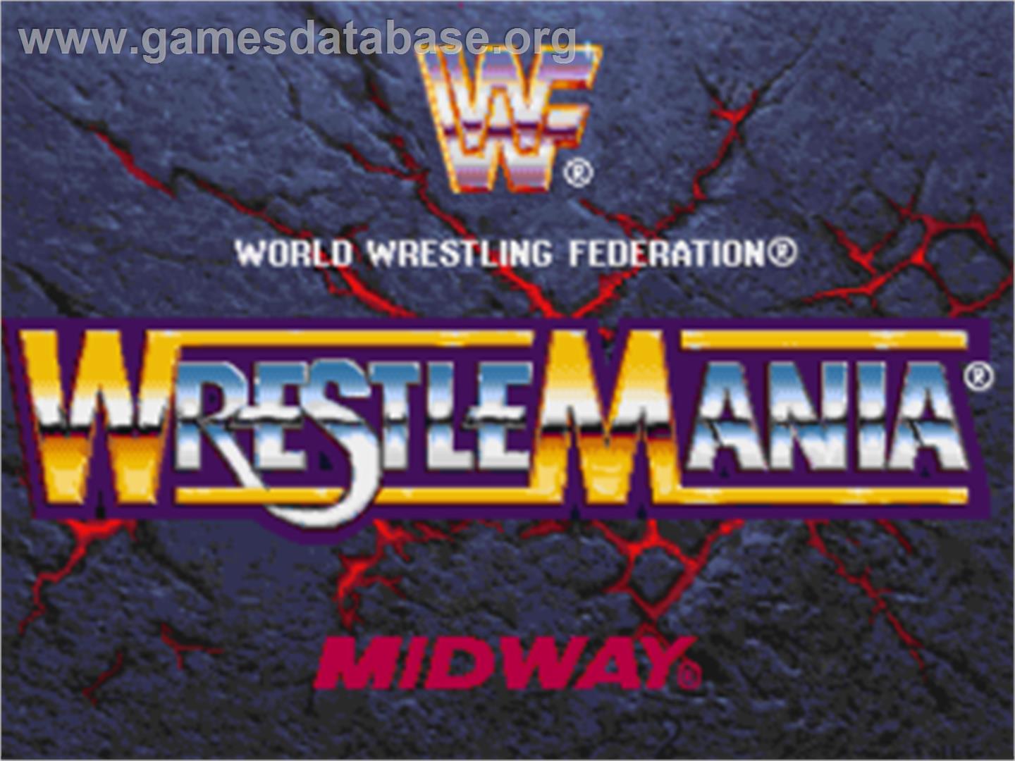 WWF WrestleMania: The Arcade Game (Long Box) - PlayStation 1 (PS1) Game