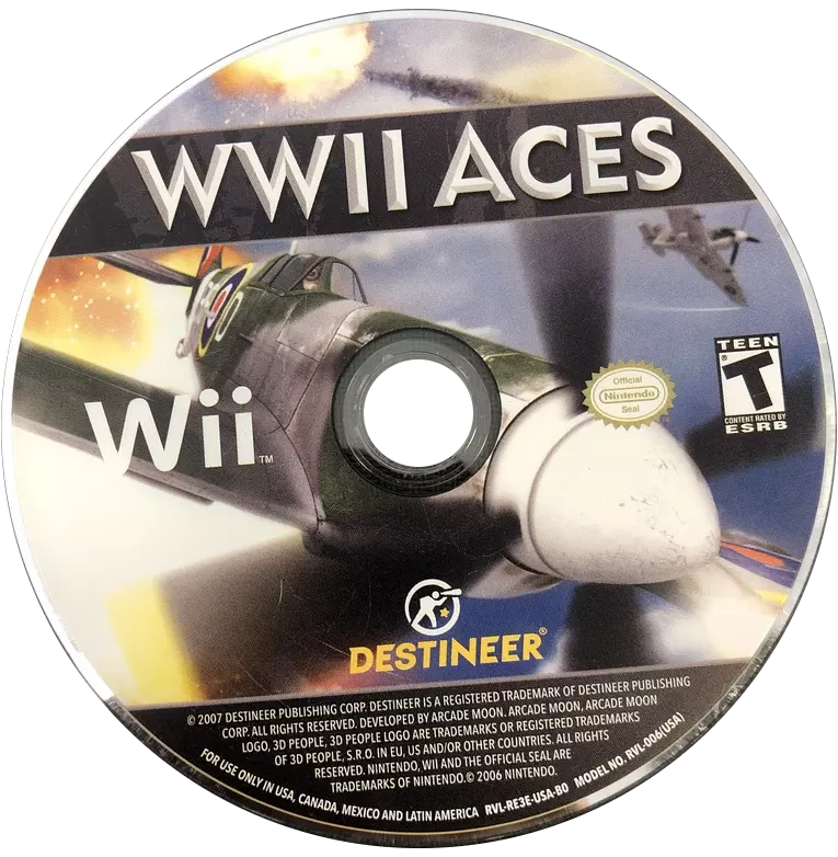 WWII Aces - Nintendo Wii Game