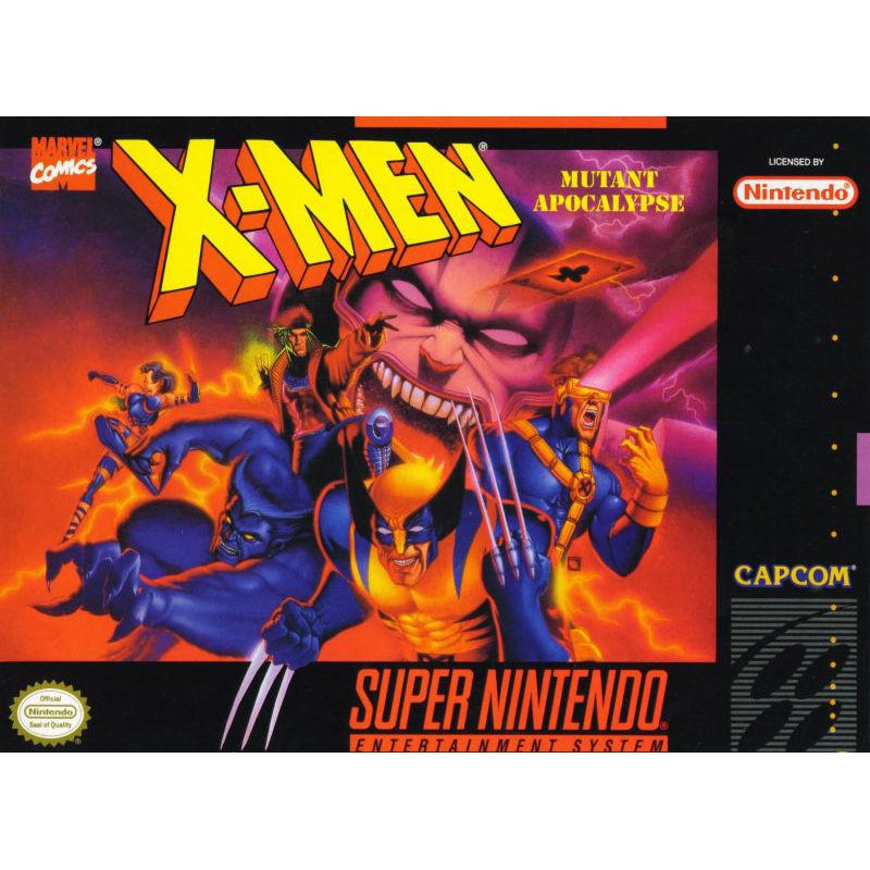 X-Men: Mutant Apocalypse - Super Nintendo (SNES) Game - YourGamingShop.com - Buy, Sell, Trade Video Games Online. 120 Day Warranty. Satisfaction Guaranteed.