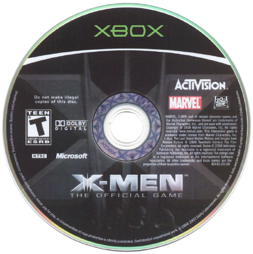 X-Men: The Official Game - Microsoft Xbox Game