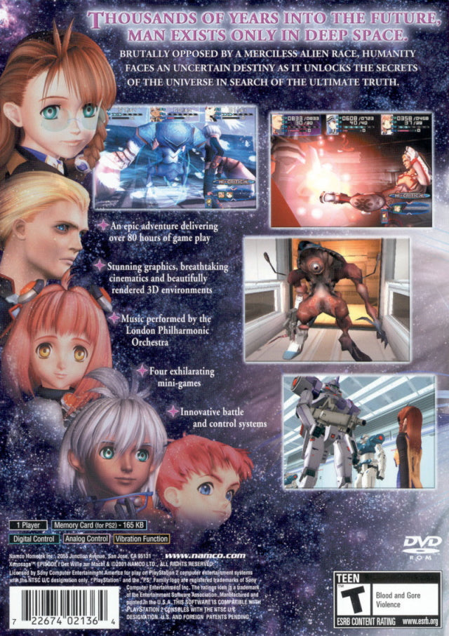 Xenosaga Episode I: Der Wille zur Macht (Greatest Hits) - PlayStation 2 (PS2) Game