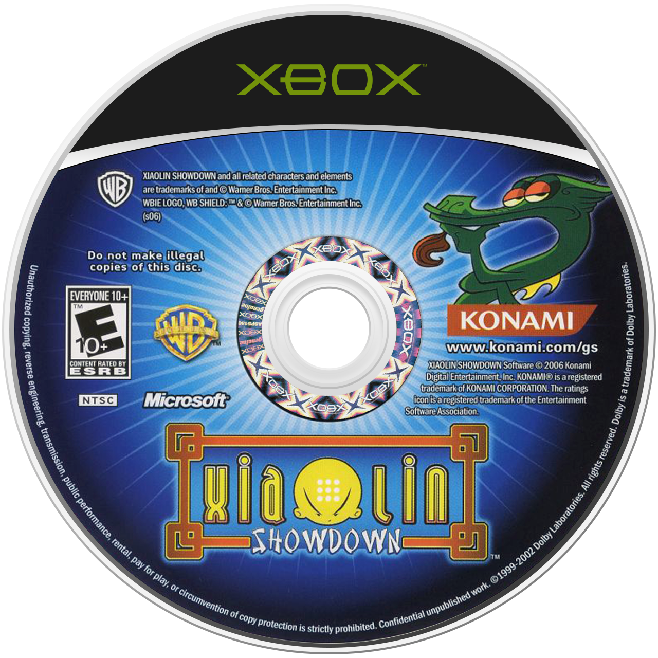 Xiaolin Showdown - Microsoft Xbox Game