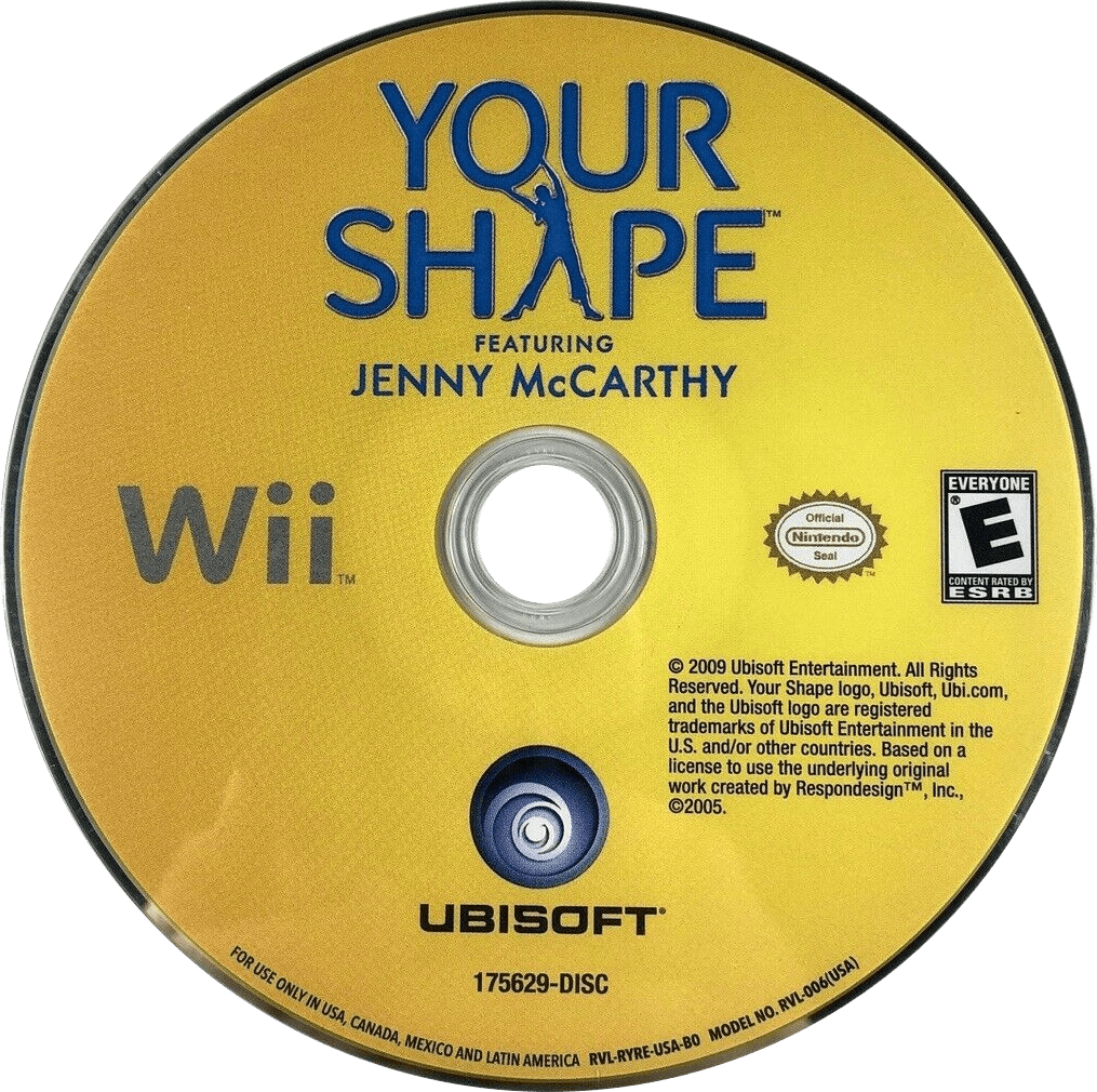 Your Shape Featuring Jenny McCarthy - Nintendo Wii Game