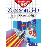 Zaxxon 3-D - Sega Master System Game Complete