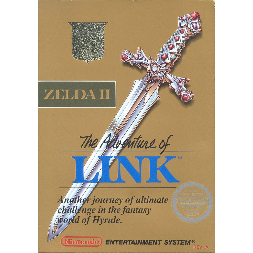 Your Gaming Shop - Zelda II: The Adventure of Link - Authentic NES Game Cartridge